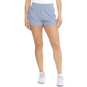 Eddie Bauer L-XL Tempest Light Blue Trail Athletic Run Built-in Liner Shorts